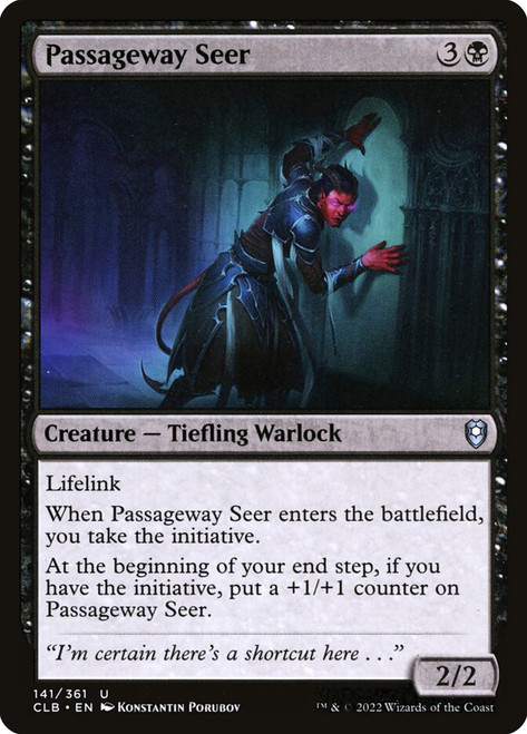 Passageway Seer\nCommander Legends: Battle for Baldur's Gate\nSingle\nMagic The Gathering