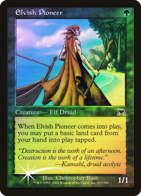 Elvish Pioneer\nOnslaught\nSingle\nMagic The Gathering