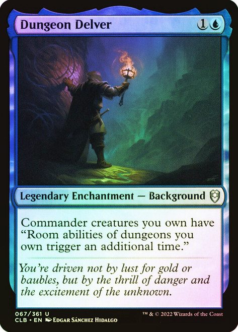 Dungeon Delver\nCommander Legends: Battle for Baldur's Gate\nSingle\nMagic The Gathering