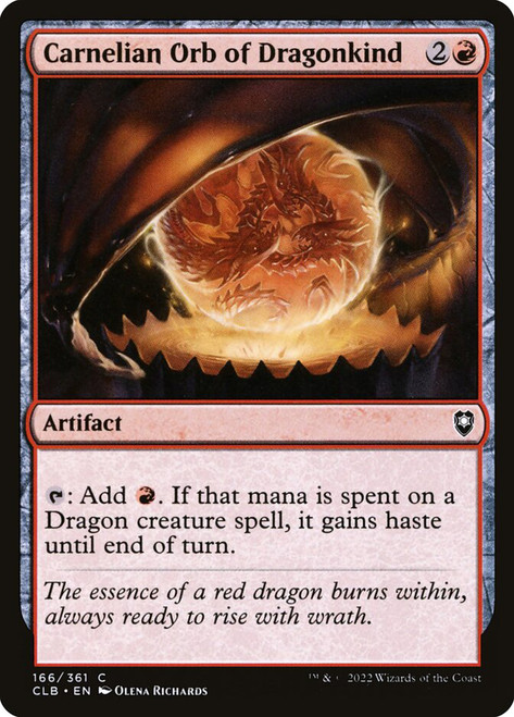 Carnelian Orb of Dragonkind | Commander Legends: Battle for