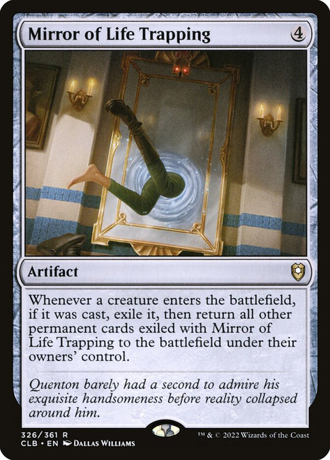 Mirror of Life Trapping\nCommander Legends: Battle for Baldur's Gate\nSingle\nMagic The Gathering