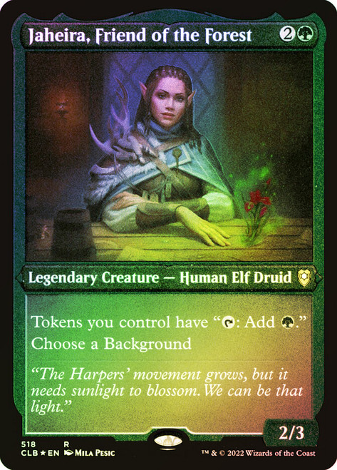 jaheira mtg card Wizards of the Coast MTG - Commander Legends Baldur's Gate Bundle