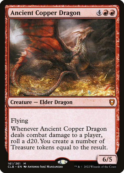 Ancient Copper Dragon | Commander Legends: Battle for Baldur's