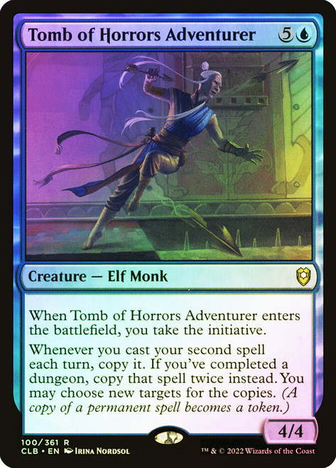 Tomb of Horrors Adventurer\nCommander Legends: Battle for Baldur's Gate\nSingle\nMagic The Gathering