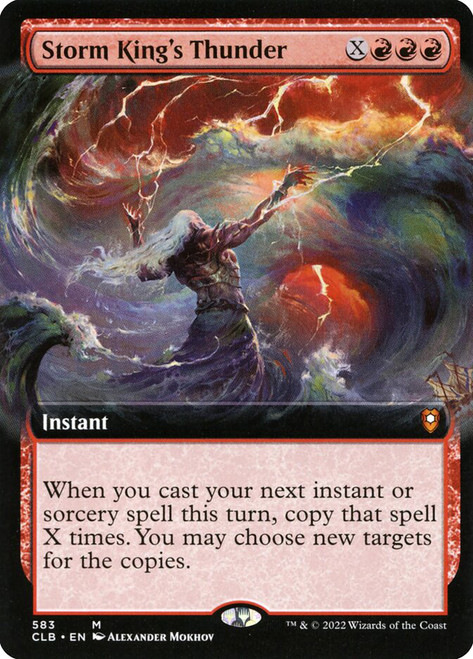 Storm King's Thunder (Extended Art)\nCommander Legends: Battle for Baldur's Gate - Variants\nSingle\nMagic The Gathering