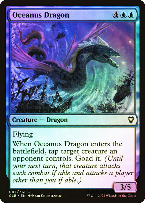 Oceanus Dragon\nCommander Legends: Battle for Baldur's Gate\nSingle\nMagic The Gathering