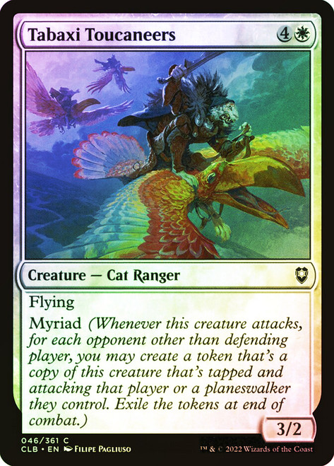 Tabaxi Toucaneers\nCommander Legends: Battle for Baldur's Gate\nSingle\nMagic The Gathering