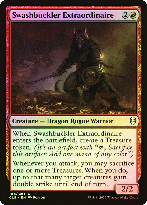 Swashbuckler Extraordinaire\nCommander Legends: Battle for Baldur's Gate\nSingle\nMagic The Gathering