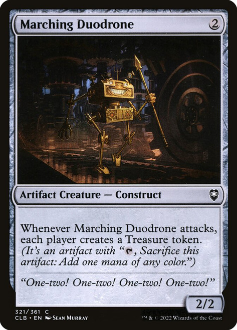 Marching Duodrone\nCommander Legends: Battle for Baldur's Gate\nSingle\nMagic The Gathering