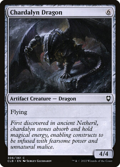 Chardalyn Dragon\nCommander Legends: Battle for Baldur's Gate\nSingle\nMagic The Gathering