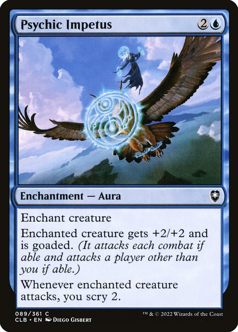 Psychic Impetus\nCommander Legends: Battle for Baldur's Gate\nSingle\nMagic The Gathering