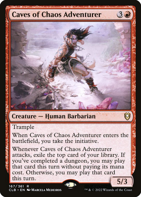 Caves of Chaos Adventurer | Commander Legends: Battle for Baldur's