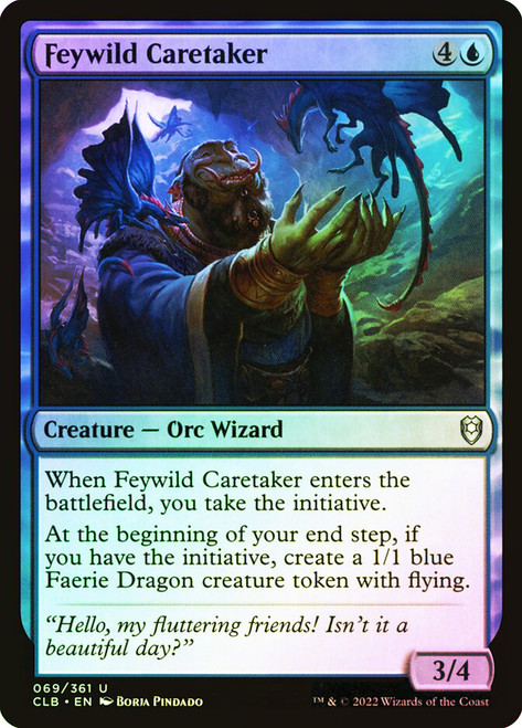 Feywild Caretaker\nCommander Legends: Battle for Baldur's Gate\nSingle\nMagic The Gathering
