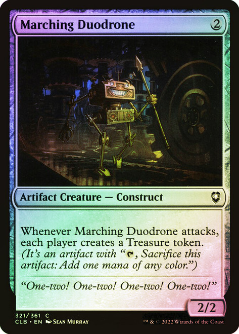 Marching Duodrone\nCommander Legends: Battle for Baldur's Gate\nSingle\nMagic The Gathering