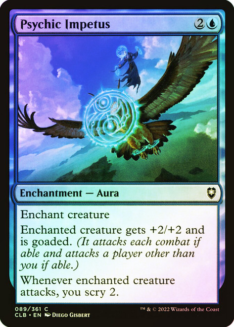 Psychic Impetus\nCommander Legends: Battle for Baldur's Gate\nSingle\nMagic The Gathering