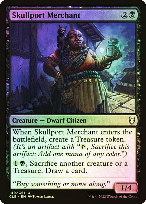 Skullport Merchant\nCommander Legends: Battle for Baldur's Gate\nSingle\nMagic The Gathering