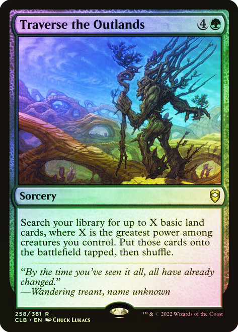 Traverse the Outlands\nCommander Legends: Battle for Baldur's Gate\nSingle\nMagic The Gathering