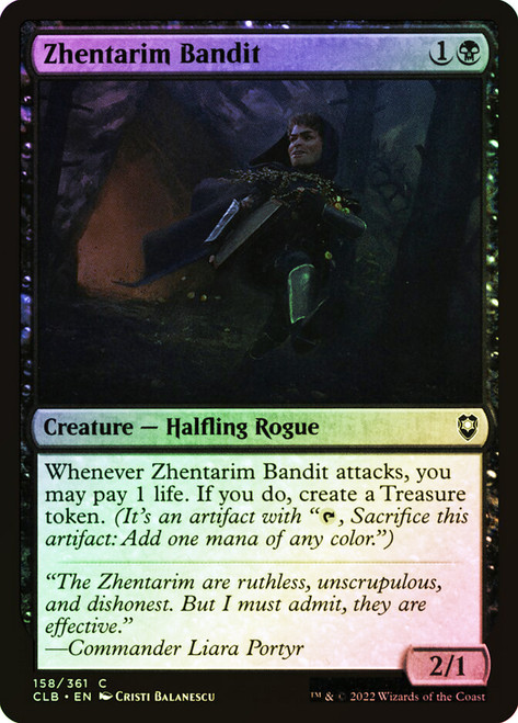 Zhentarim Bandit\nCommander Legends: Battle for Baldur's Gate\nSingle\nMagic The Gathering