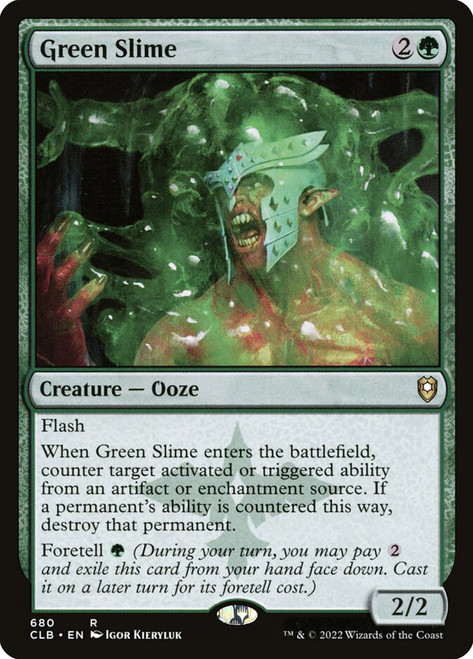Green Slime | Commander Legends: Battle for Baldur's Gate | Star