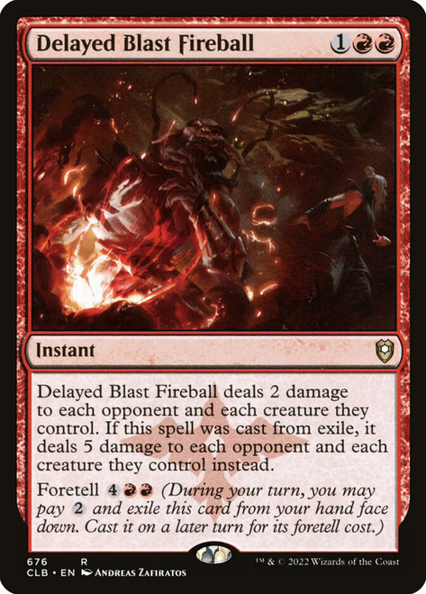 Delayed Blast Fireball | Commander Legends: Battle for Baldur's