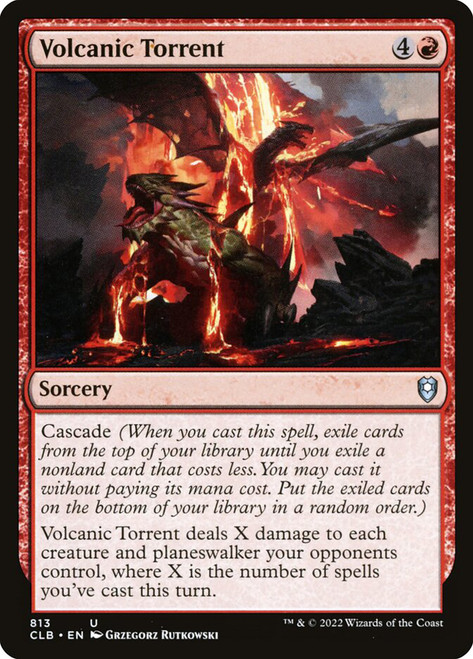 Volcanic Torrent | Commander Legends | Star City Games