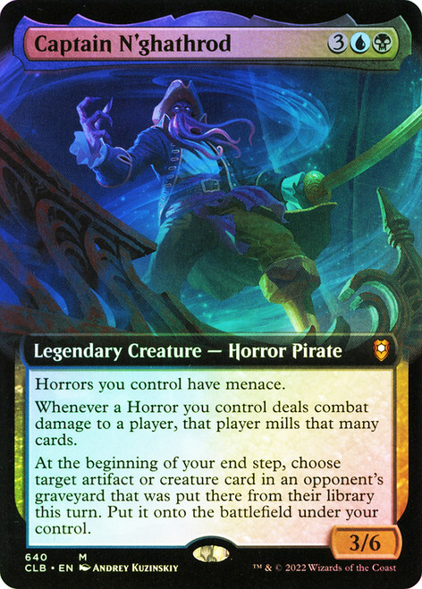 Captain N'ghathrod | Commander Legends: Battle for Baldur's Gate