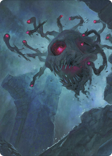 {Ghastly Death Tyrant Art Card} // {Death Tyrant Stat Card}\nArt Series\nSingle\nMagic The Gathering