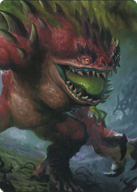 {Hezrou Art Card} // {Hezrou Stat Card}\nArt Series\nSingle\nMagic The Gathering