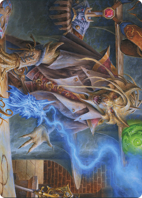 {Renari, Merchant of Marvels Art Card}\nArt Series\nSingle\nMagic The Gathering