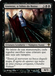 Anowon, the Ruin Sage\nWorldwake - Portuguese\nSingle\nMagic The Gathering