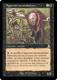Apprentice Necromancer\nUrza's Destiny - French\nSingle\nMagic The Gathering