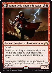 Geier Reach Bandit // Vildin-Pack Alpha\nShadows over Innistrad - French\nSingle\nMagic The Gathering