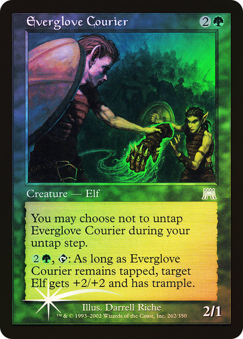 Everglove Courier\nOnslaught\nSingle\nMagic The Gathering