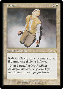 Pariah\nUrza's Saga - Italian\nSingle\nMagic The Gathering