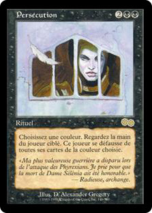 Persecute\nUrza's Saga - French\nSingle\nMagic The Gathering