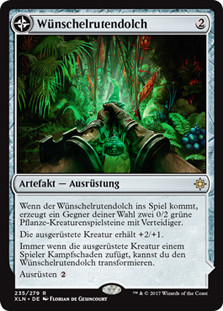 Dowsing Dagger // Lost Vale\nIxalan - German\nSingle\nMagic The Gathering