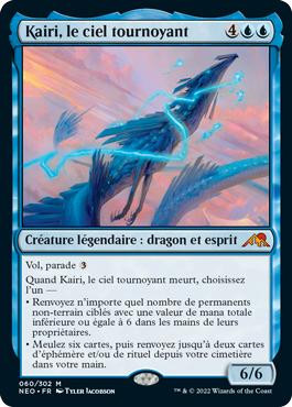 Kairi, the Swirling Sky\nKamigawa: Neon Dynasty - French\nSingle\nMagic The Gathering