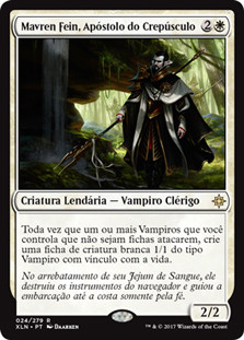 Mavren Fein, Dusk Apostle\nIxalan - Portuguese\nSingle\nMagic The Gathering