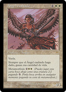 Exalted Angel
Onslaught - Spanish
Single
Magic The Gathering