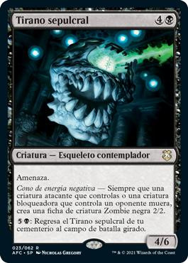 Death Tyrant\nAdventures in the Forgotten Realms Commander - Spanish\nSingle\nMagic The Gathering