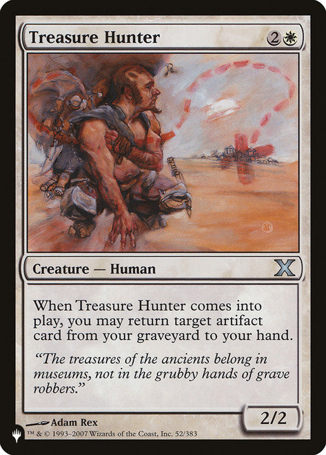 Treasure Hunter\nMystery Booster / The List\nSingle\nMagic The Gathering
