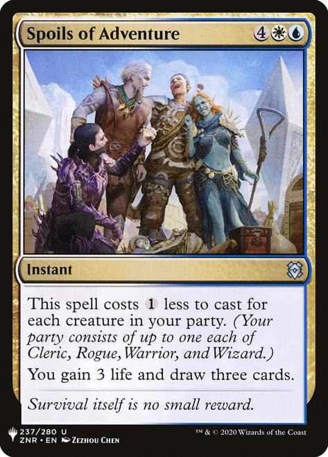 Spoils of Adventure | Zendikar Rising | Star City Games