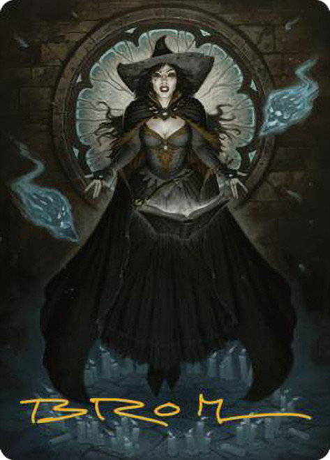 {Tasha, the Witch Queen Art Card} (#76) (Signed)\nArt Series\nSingle\nMagic The Gathering