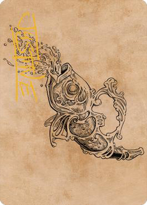 {Decanter of Endless Waters Art Card} (Signed)\nArt Series\nSingle\nMagic The Gathering
