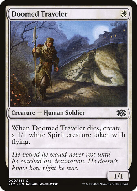 Doomed Traveler
Double Masters 2022
Single
Magic: The Gathering