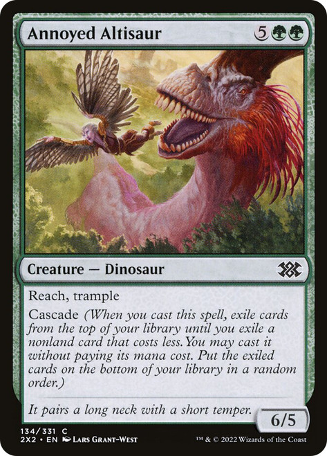 Annoyed Altisaur
Double Masters 2022
Single
Magic: The Gathering