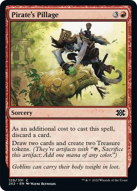 Pirate's Pillage\nDouble Masters 2022\nSingle\nMagic The Gathering