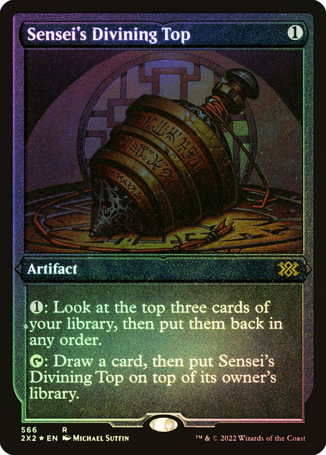 Sensei's Divining Top
Double Masters 2022
Single
Magic: The Gathering