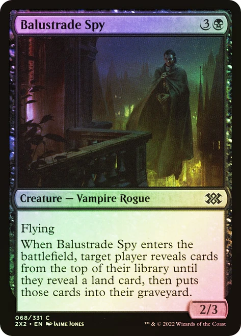 Balustrade Spy
Double Masters 2022
Single
Magic: The Gathering