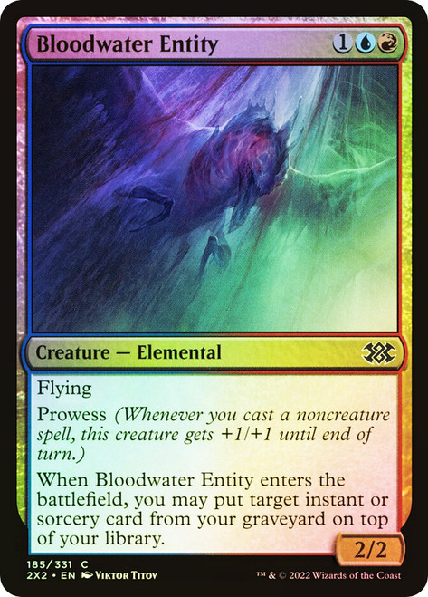 Bloodwater Entity
Double Masters 2022
Single
Magic: The Gathering